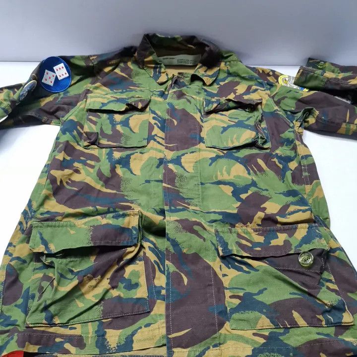 Off-White OFF-WHITE Camo Jacket with Arrow Print 0079 Size US XXS / EU 40 - 11 Thumbnail
