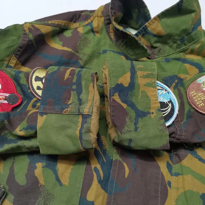 Off-White OFF-WHITE Camo Jacket with Arrow Print 0079 Size US XXS / EU 40 - 9 Thumbnail