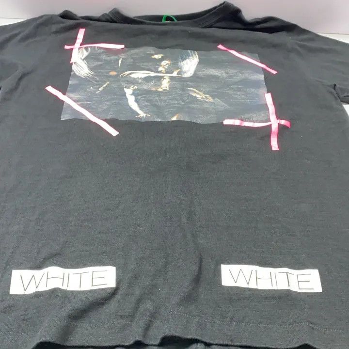 Off-White OFF-WHITE Casual Stylish Round Neck T-Shirt 0079 Size US M / EU 48-50 / 2 - 10 Thumbnail