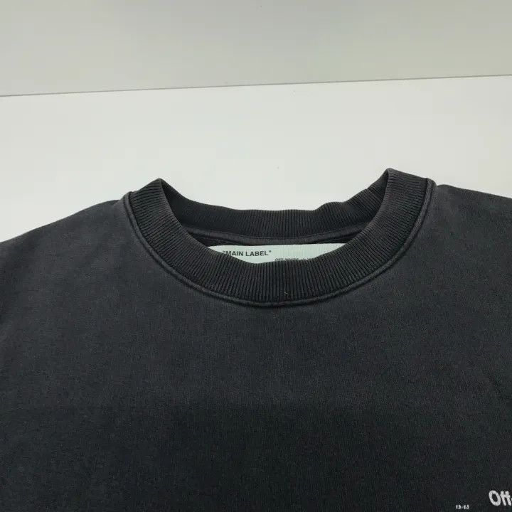 Off-White Off-White Black Graphic Cotton Sweatshirt 0079 Size US M / EU 48-50 / 2 - 7 Thumbnail