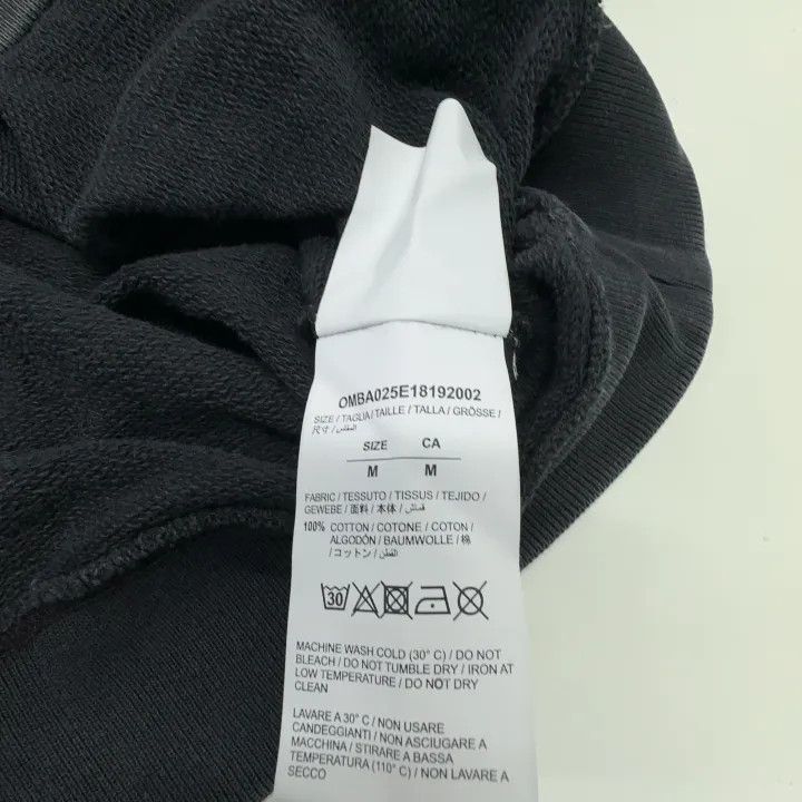 Off-White Off-White Black Graphic Cotton Sweatshirt 0079 Size US M / EU 48-50 / 2 - 5 Thumbnail
