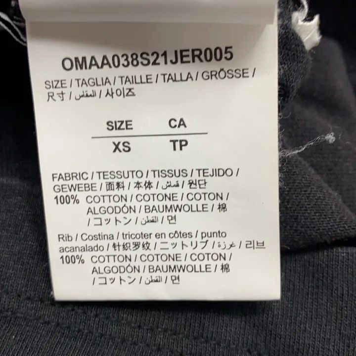 Off-White Off-White Black Graphic Print Short Sleeve T-Shirt 0079 Size US XS / EU 42 / 0 - 5 Thumbnail