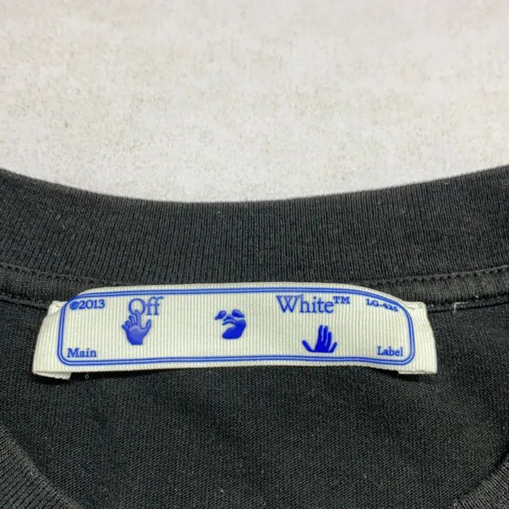 Off-White Off-White Black Graphic Print Short Sleeve T-Shirt 0079 Size US XS / EU 42 / 0 - 4 Thumbnail