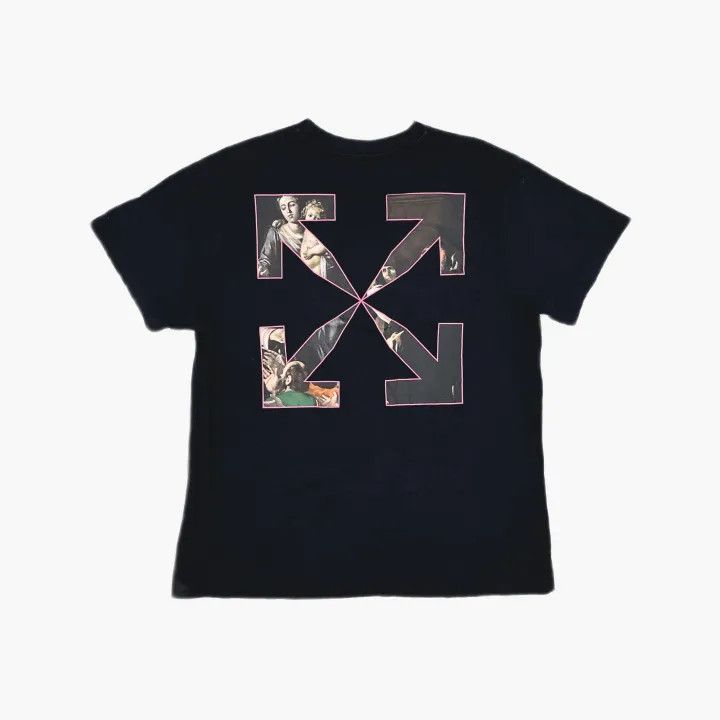 Off-White Off-White Black Graphic Print Short Sleeve T-Shirt 0079 Size US XS / EU 42 / 0 - 3 Thumbnail