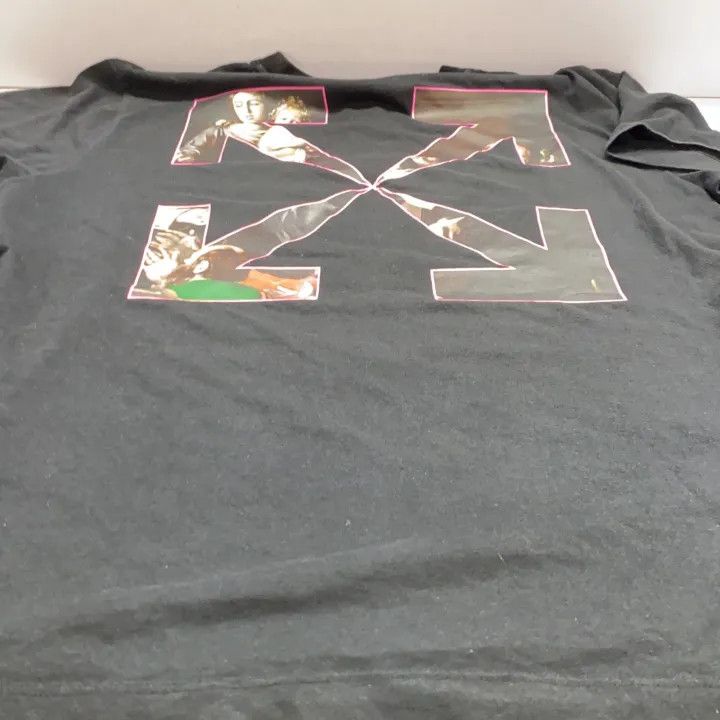 Off-White Off-White Black Graphic Print Short Sleeve T-Shirt 0079 Size US XS / EU 42 / 0 - 13 Thumbnail