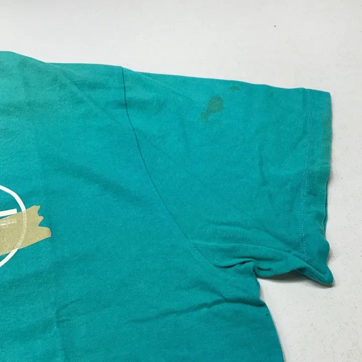 Off-White OFF-WHITE Blue Graphic Tape Short Sleeve T-Shirt 0079 Size US M / EU 48-50 / 2 - 8 Thumbnail