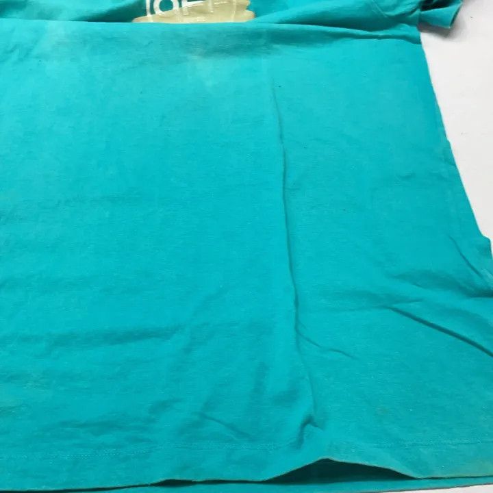 Off-White OFF-WHITE Blue Graphic Tape Short Sleeve T-Shirt 0079 Size US M / EU 48-50 / 2 - 14 Thumbnail
