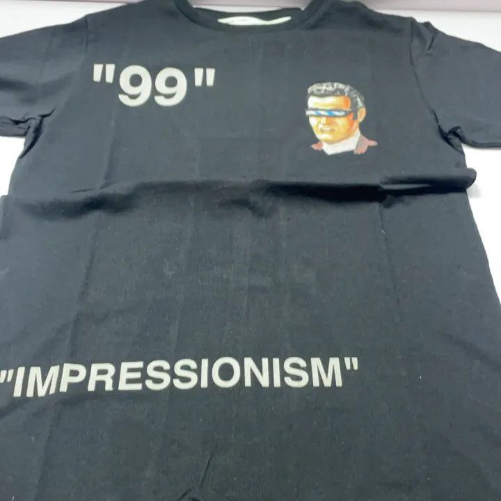 Off-White OFF-WHITE Black Vampire Graphic T-Shirt 0079 Size US XS / EU 42 / 0 - 7 Thumbnail