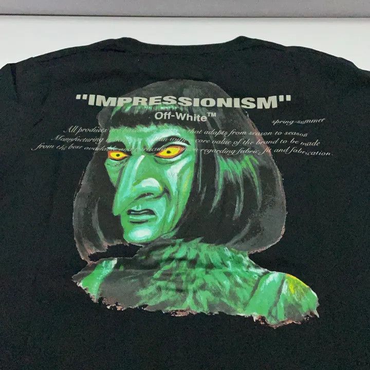 Off-White OFF-WHITE Black Vampire Graphic T-Shirt 0079 Size US XS / EU 42 / 0 - 6 Thumbnail