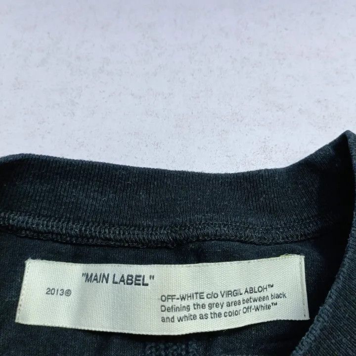 Off-White Off-White Carravaggio Graphic Black T-Shirt 0079 Size US XXS / EU 40 - 4 Thumbnail