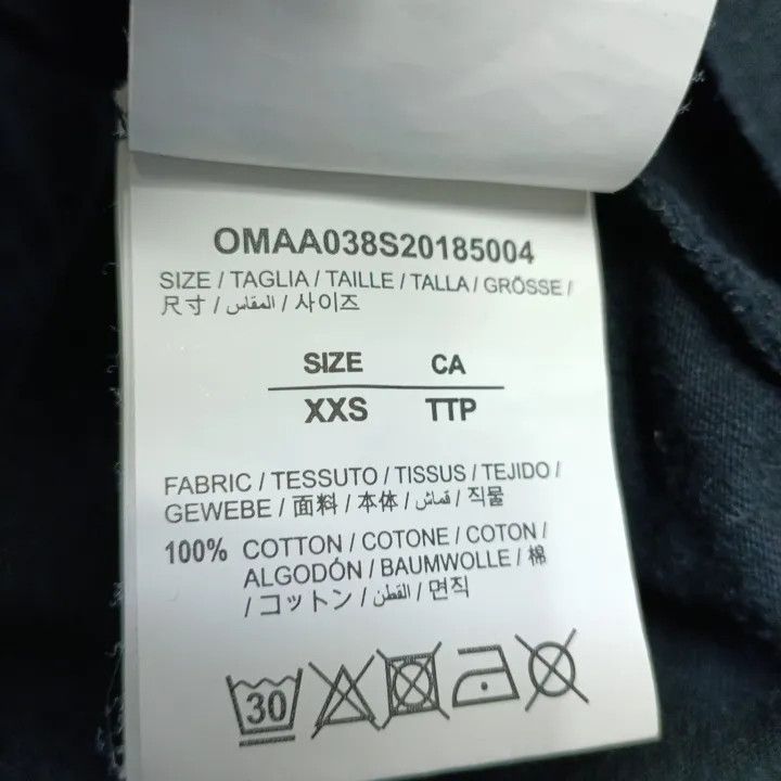 Off-White Off-White Carravaggio Graphic Black T-Shirt 0079 Size US XXS / EU 40 - 5 Thumbnail