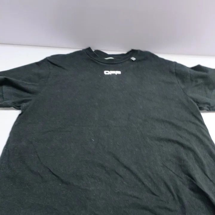 Off-White Off-White Carravaggio Graphic Black T-Shirt 0079 Size US XXS / EU 40 - 13 Thumbnail