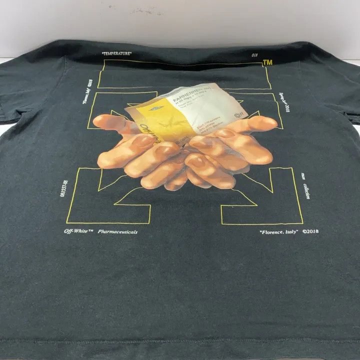 Off-White Off-White Pharmacy Arrow Graphic T-Shirt 0079 Size US S / EU 44-46 / 1 - 9 Thumbnail