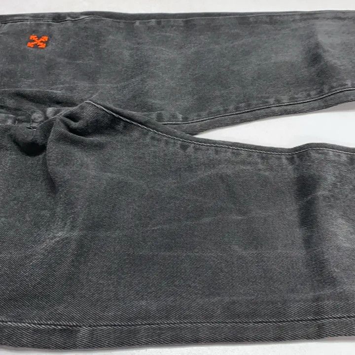 Off-White Off-White Stylish Casual Pants in Black 0079 Size US 28 / EU 44 - 6 Thumbnail