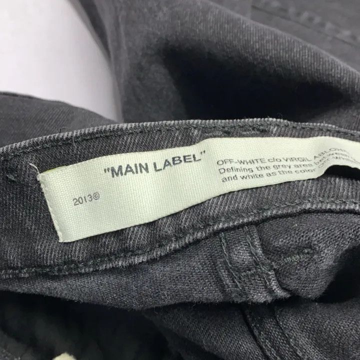 Off-White Off-White Stylish Casual Pants in Black 0079 Size US 28 / EU 44 - 4 Thumbnail