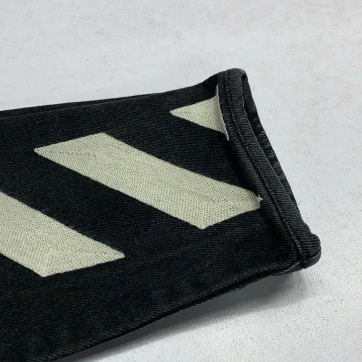 Off-White Off-White Stylish Casual Pants in Black 0079 Size US 28 / EU 44 - 9 Thumbnail