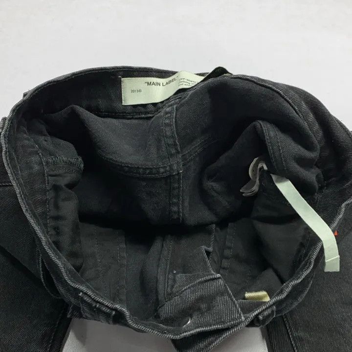 Off-White Off-White Stylish Casual Pants in Black 0079 Size US 28 / EU 44 - 5 Thumbnail