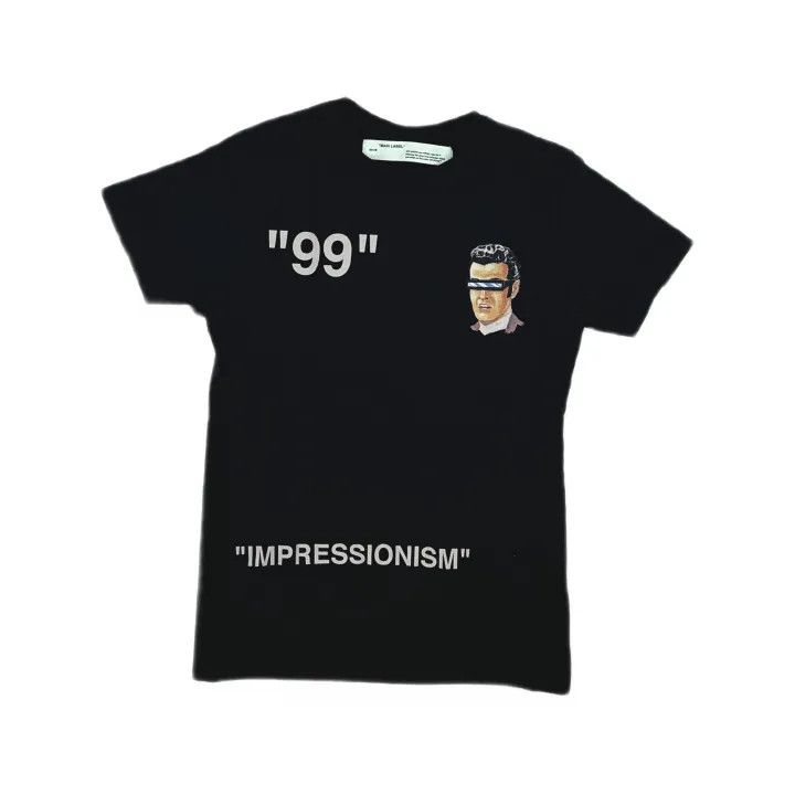 Off-White Off-White Black Vampire Graphic T-Shirt 0079 Size US XS / EU 42 / 0 - 2 Thumbnail