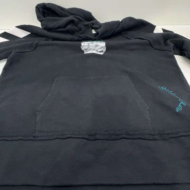 Off-White Off-White Black Droplet Arrow Hoodie 0079 Size US XS / EU 42 / 0 - 10 Thumbnail