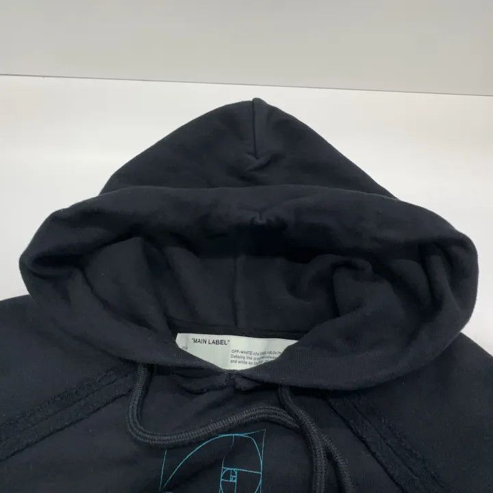 Off-White Off-White Black Droplet Arrow Hoodie 0079 Size US XS / EU 42 / 0 - 6 Thumbnail