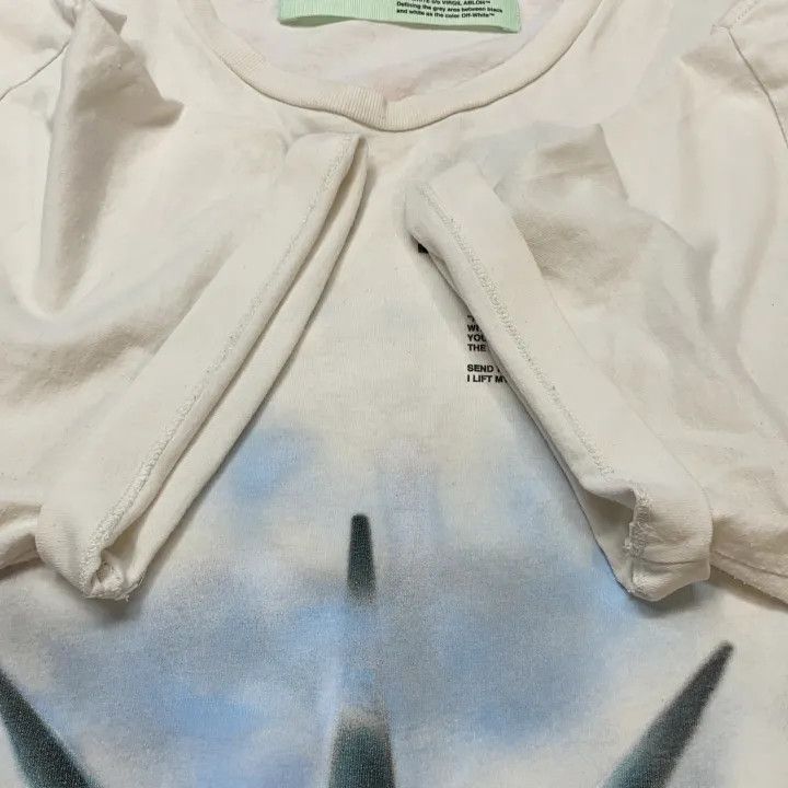 Off-White Off-White Liberty Print Cotton T-Shirt 0079 Size US XL / EU 56 / 4 - 9 Thumbnail