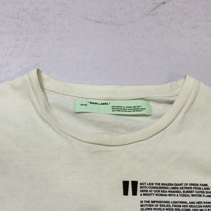 Off-White Off-White Liberty Print Cotton T-Shirt 0079 Size US XL / EU 56 / 4 - 8 Thumbnail