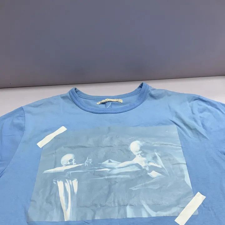 Off-White Off-White Skeleton Graphic T-Shirt for Men and Women 0079 Size US M / EU 48-50 / 2 - 10 Thumbnail