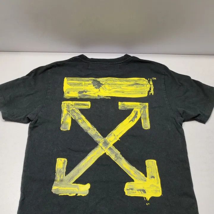 Off-White Off-White Black Logo Print T-Shirt 0079 Size US S / EU 44-46 / 1 - 15 Thumbnail