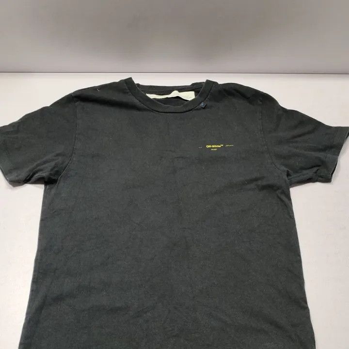 Off-White Off-White Black Logo Print T-Shirt 0079 Size US S / EU 44-46 / 1 - 11 Thumbnail