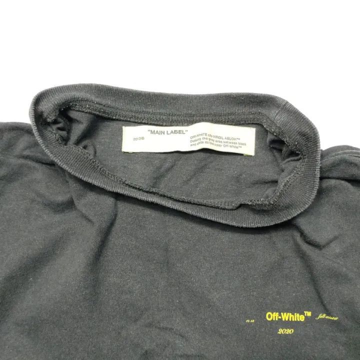 Off-White Off-White Black Logo Print T-Shirt 0079 Size US S / EU 44-46 / 1 - 7 Thumbnail
