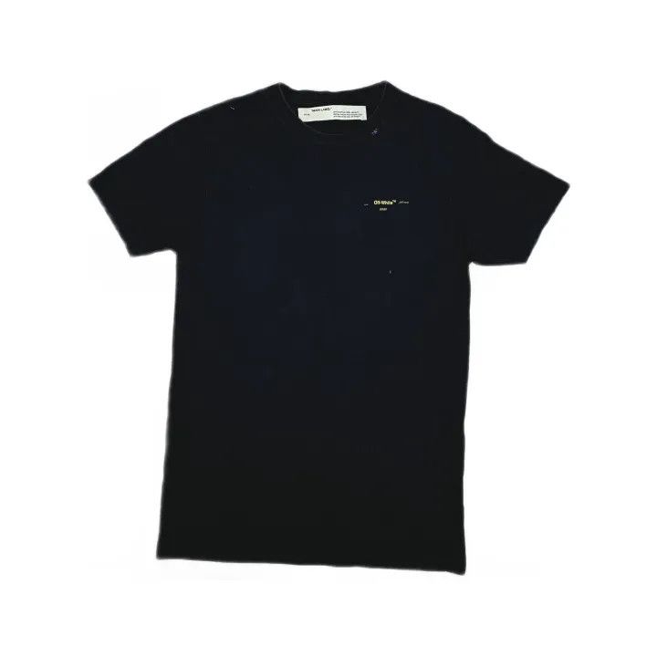 Off-White Off-White Black Logo Print T-Shirt 0079 Size US S / EU 44-46 / 1 - 2 Thumbnail