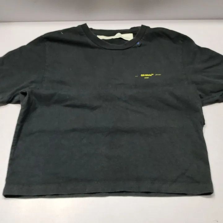 Off-White Off-White Black Logo Print T-Shirt 0079 Size US S / EU 44-46 / 1 - 12 Thumbnail