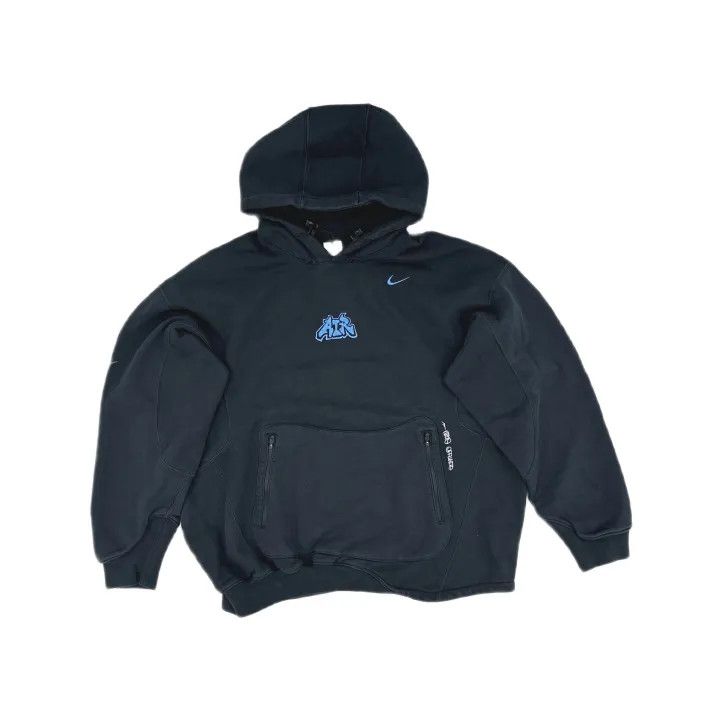 Off-White Nike OFF-WHITE Logo Hoodie Black for Men 0079 Size US XL / EU 56 / 4 - 2 Thumbnail