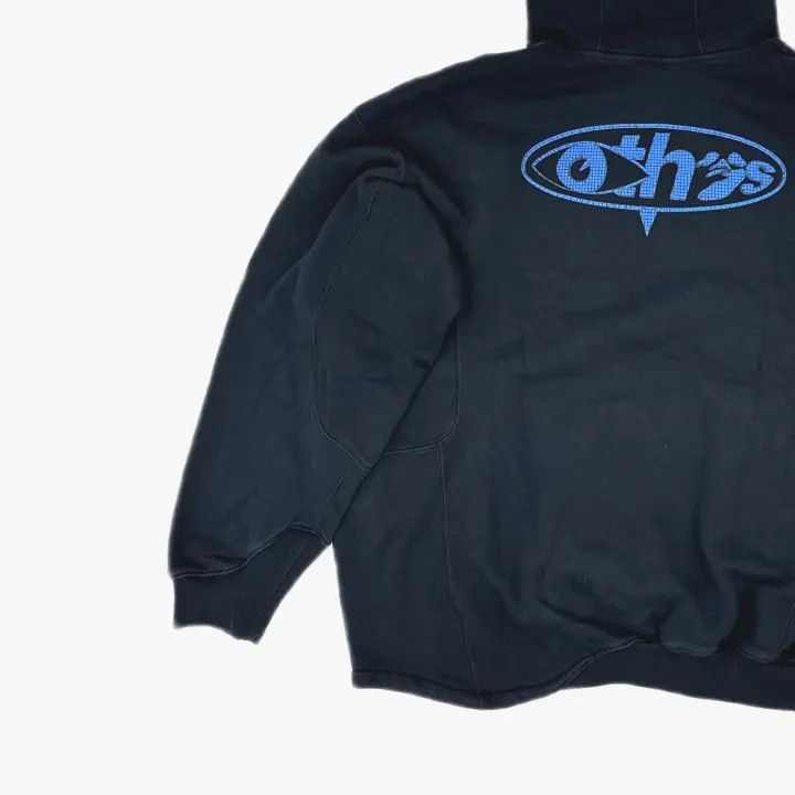 Off-White Nike OFF-WHITE Logo Hoodie Black for Men 0079 Size US XL / EU 56 / 4 - 5 Thumbnail