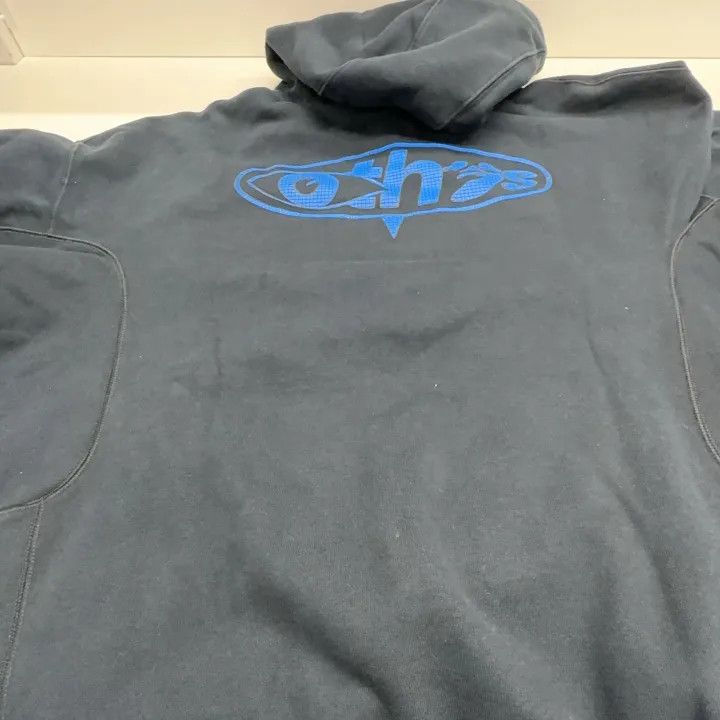 Off-White Nike OFF-WHITE Logo Hoodie Black for Men 0079 Size US XL / EU 56 / 4 - 13 Thumbnail