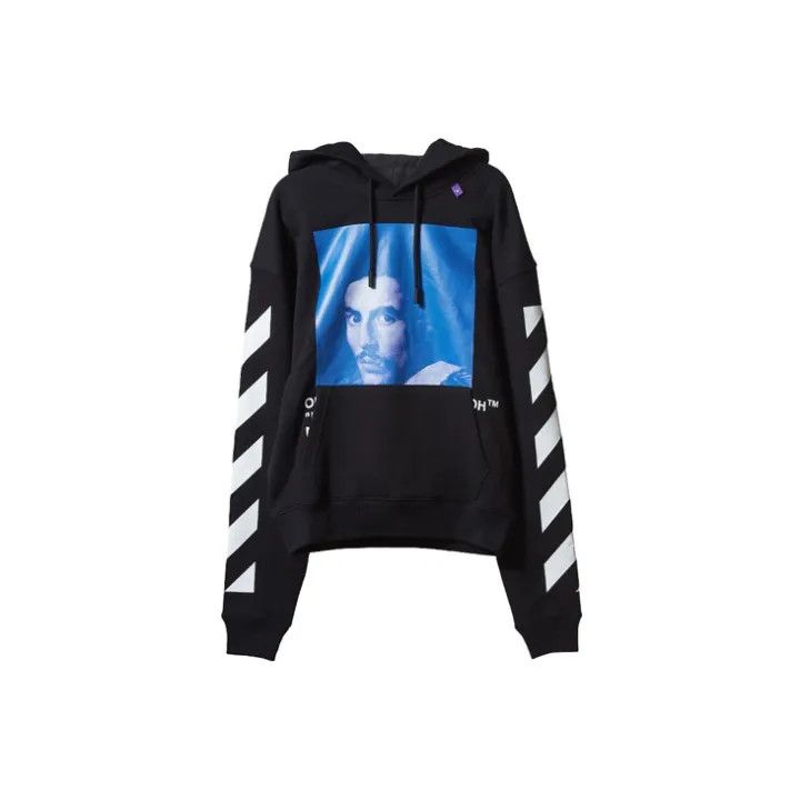 Off-White Off-White Graphic Long Sleeve Hoodie for Men 0079 Size US XXS / EU 40 - 2 Thumbnail