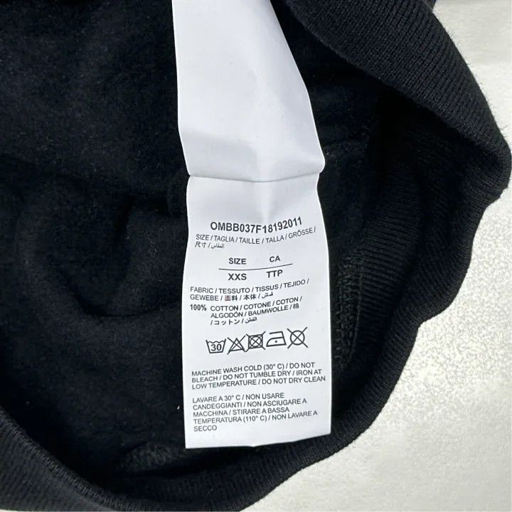 Off-White Off-White Graphic Long Sleeve Hoodie for Men 0079 Size US XXS / EU 40 - 3 Thumbnail