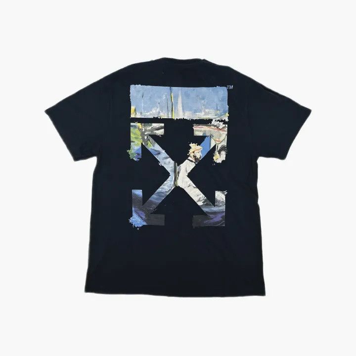 Off-White Off-White Black Arrow Cotton T-Shirt 0079 Size US XXS / EU 40 - 3 Thumbnail