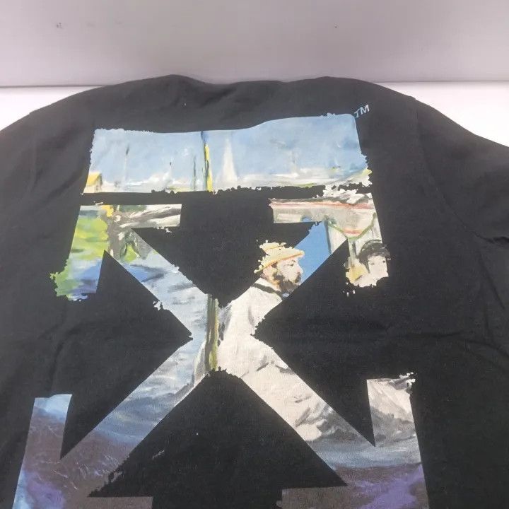 Off-White Off-White Black Arrow Cotton T-Shirt 0079 Size US XXS / EU 40 - 6 Thumbnail