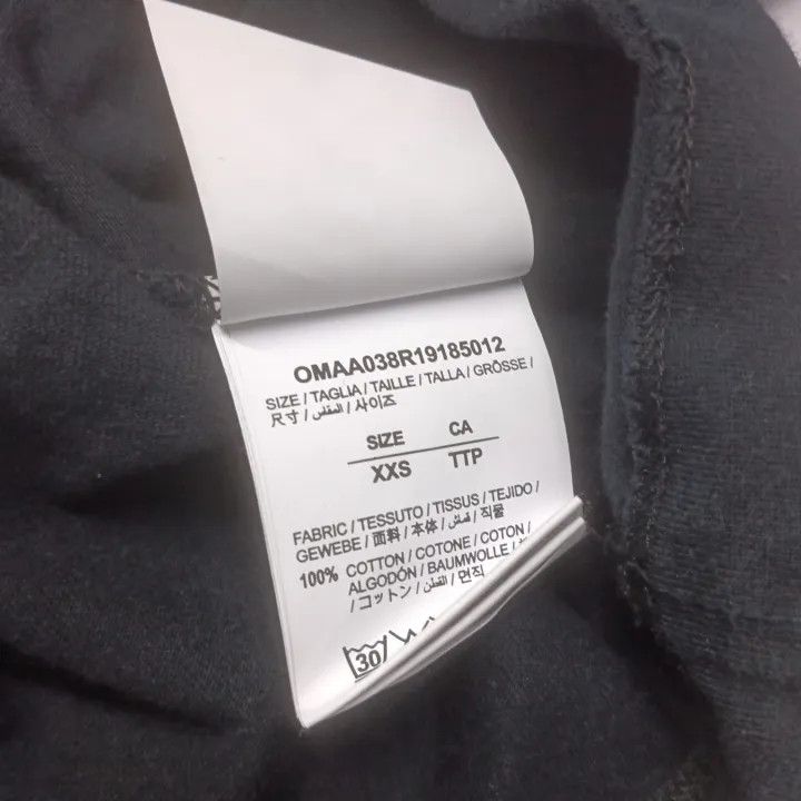 Off-White Off-White Black Arrow Cotton T-Shirt 0079 Size US XXS / EU 40 - 5 Thumbnail