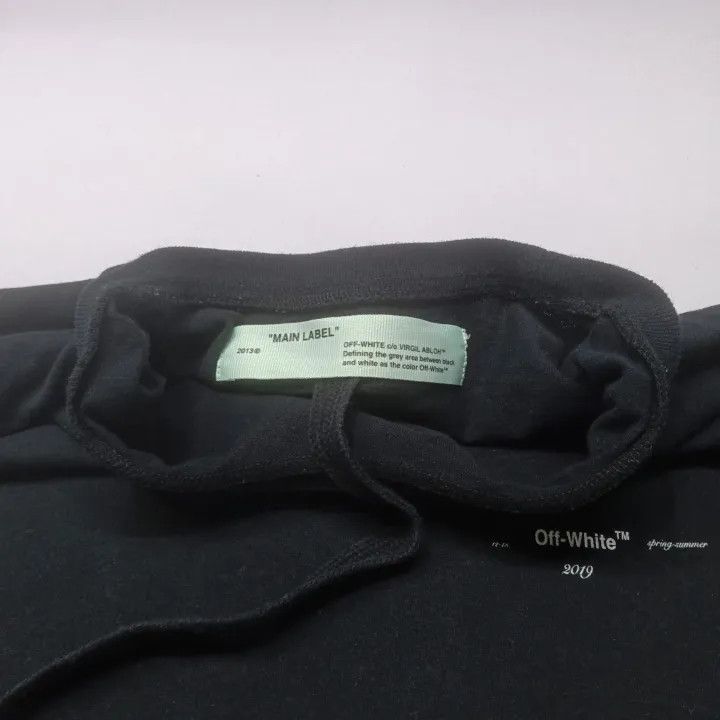 Off-White Off-White Black Arrow Cotton T-Shirt 0079 Size US XXS / EU 40 - 7 Thumbnail