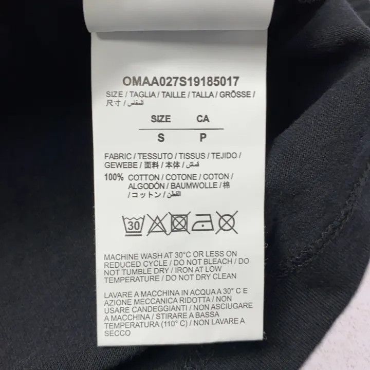 Off-White OFF-WHITE Black Skull Graphic Cotton T-Shirt 0079 Size US S / EU 44-46 / 1 - 5 Thumbnail