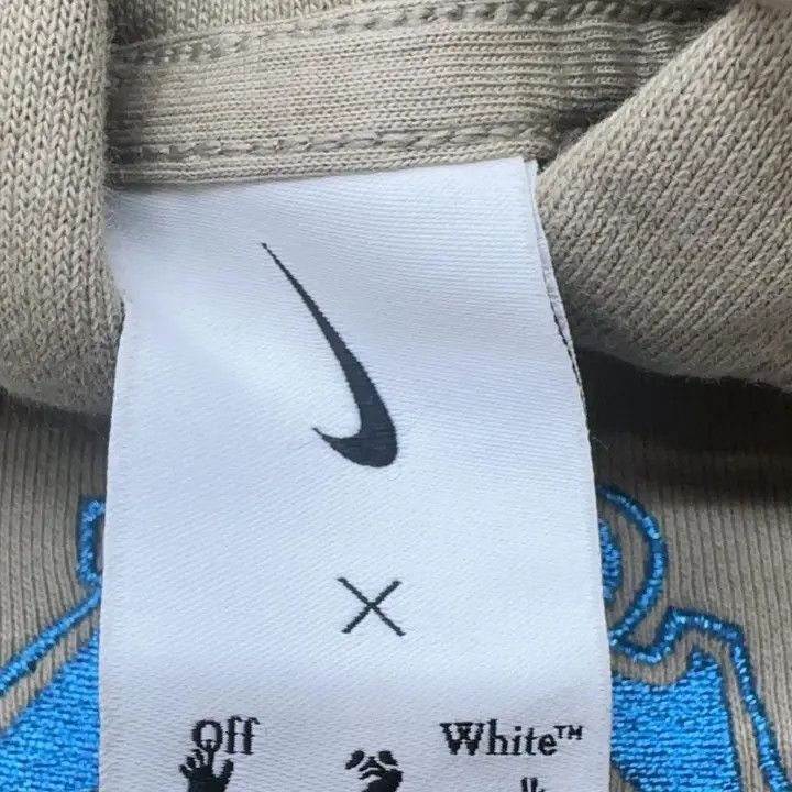 Off-White Nike x OFF-WHITE Retro Logo Hooded Sweatshirt 0079 Size US XL / EU 56 / 4 - 7 Thumbnail