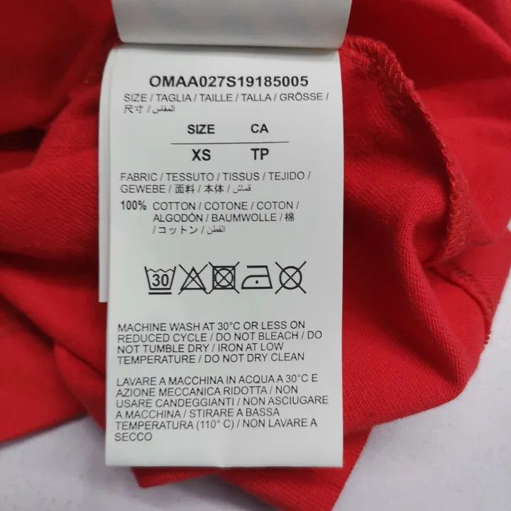 Off-White Off-White Red Mona Lisa Graphic T-Shirt 0079 Size US XS / EU 42 / 0 - 6 Thumbnail