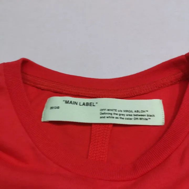 Off-White Off-White Red Mona Lisa Graphic T-Shirt 0079 Size US XS / EU 42 / 0 - 5 Thumbnail