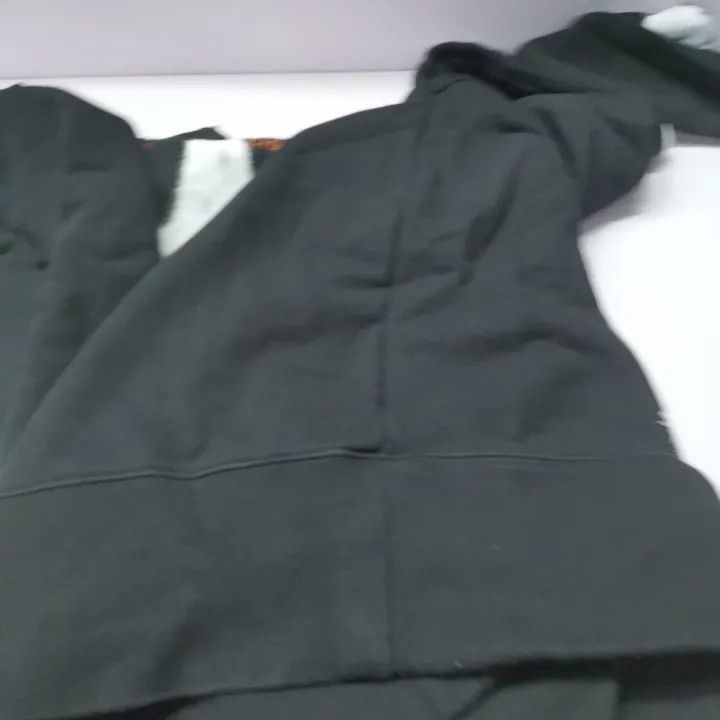 Off-White Off-White SS20 Black Graffiti Long Sleeve Hoodie 0079 Size US XS / EU 42 / 0 - 17 Thumbnail
