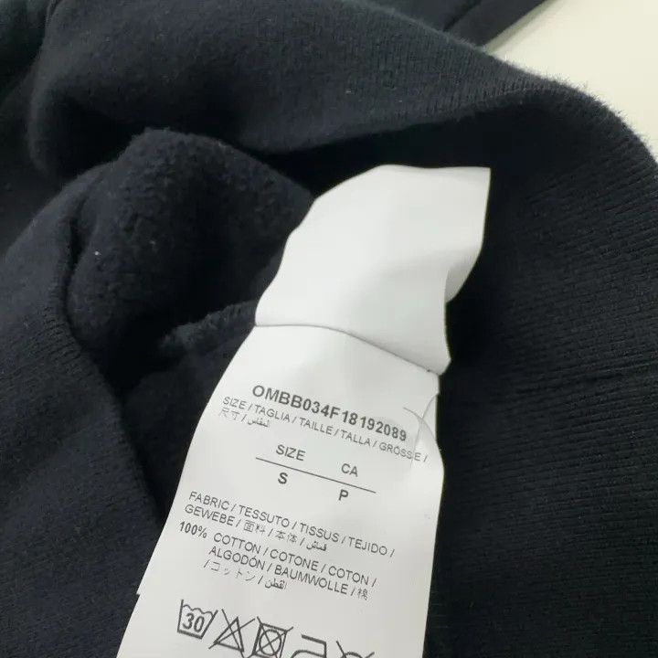 Off-White Off-White Casual Black Hoodie with Graphics 0079 Size US S / EU 44-46 / 1 - 4 Thumbnail