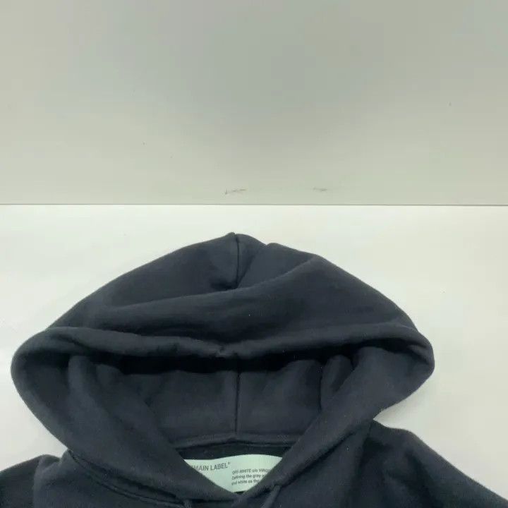 Off-White Off-White Casual Black Hoodie with Graphics 0079 Size US S / EU 44-46 / 1 - 6 Thumbnail