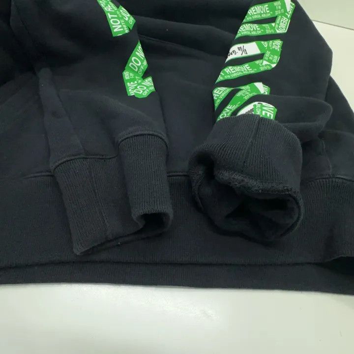 Off-White Off-White Casual Black Hoodie with Graphics 0079 Size US S / EU 44-46 / 1 - 9 Thumbnail