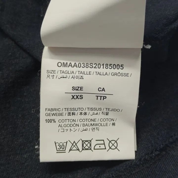 Off-White Off-White Graphic Crew Neck Casual T-Shirt 0079 Size US XXS / EU 40 - 2 Thumbnail